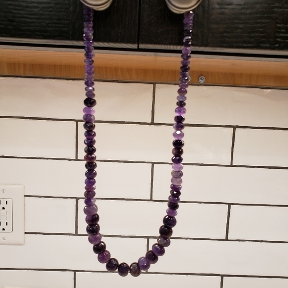 JAY King Purple Amethyst 18" necklace - Picture 10 of 10